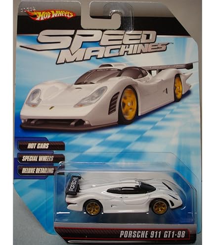 Amazon.com: Hot Wheels 2000-172 Porsche 911 Gt1-98 1:64 Scale